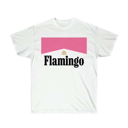 "Marlboro" Flamingo White Shirt